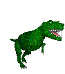 Indomptable T Rex  (inanimé avec Netscape)